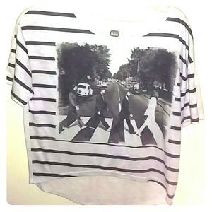 Beatles Crop Top